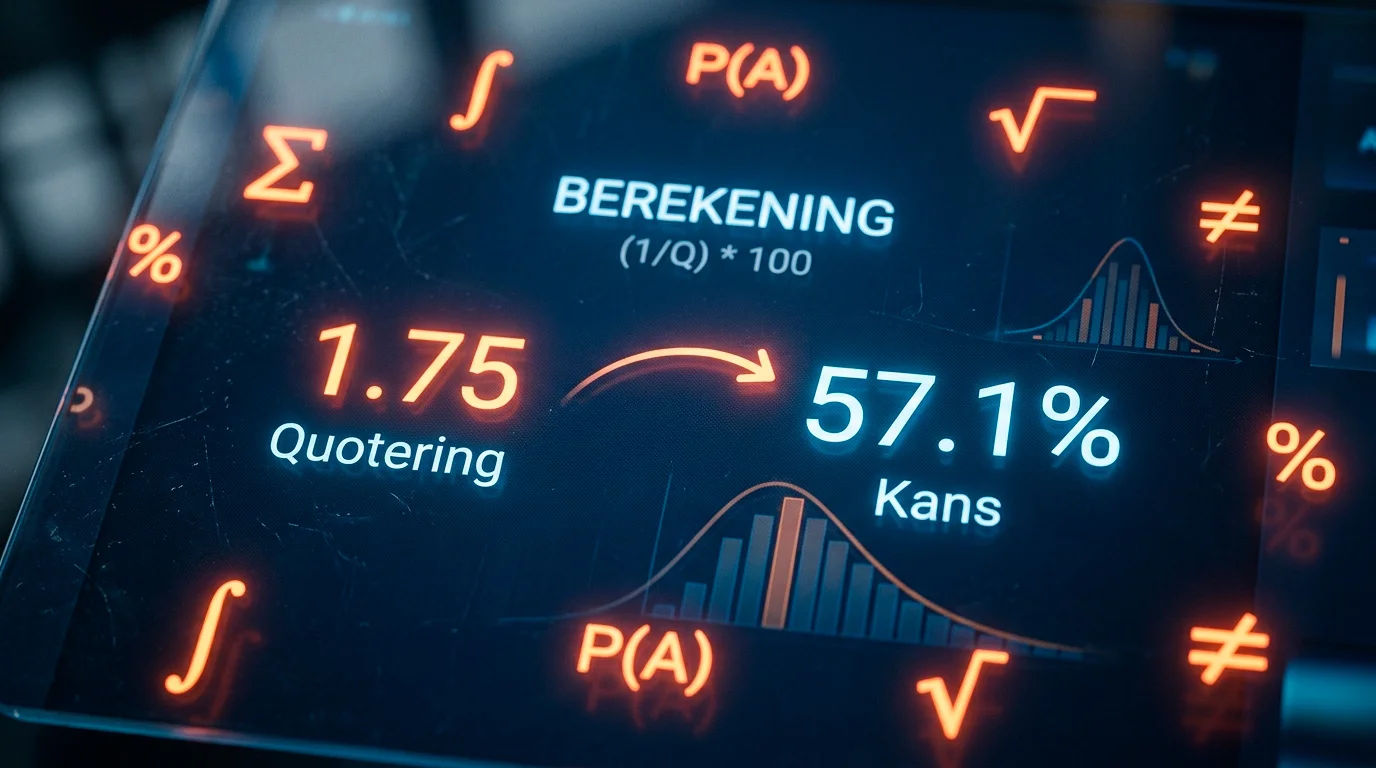 Implied probability berekenen odds omzetten naar kansen